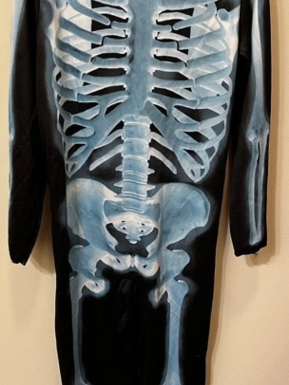 Hyde and Eek! Boutique Kids Black X-Ray Skeleton Jumpsuit Size Small